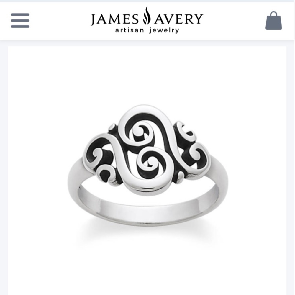 James Avery Spanish Swirl Ring size 5.5